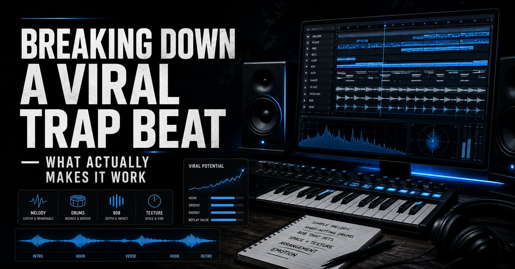 Breaking Down a Viral Trap Beat — What Actually Makes It Work