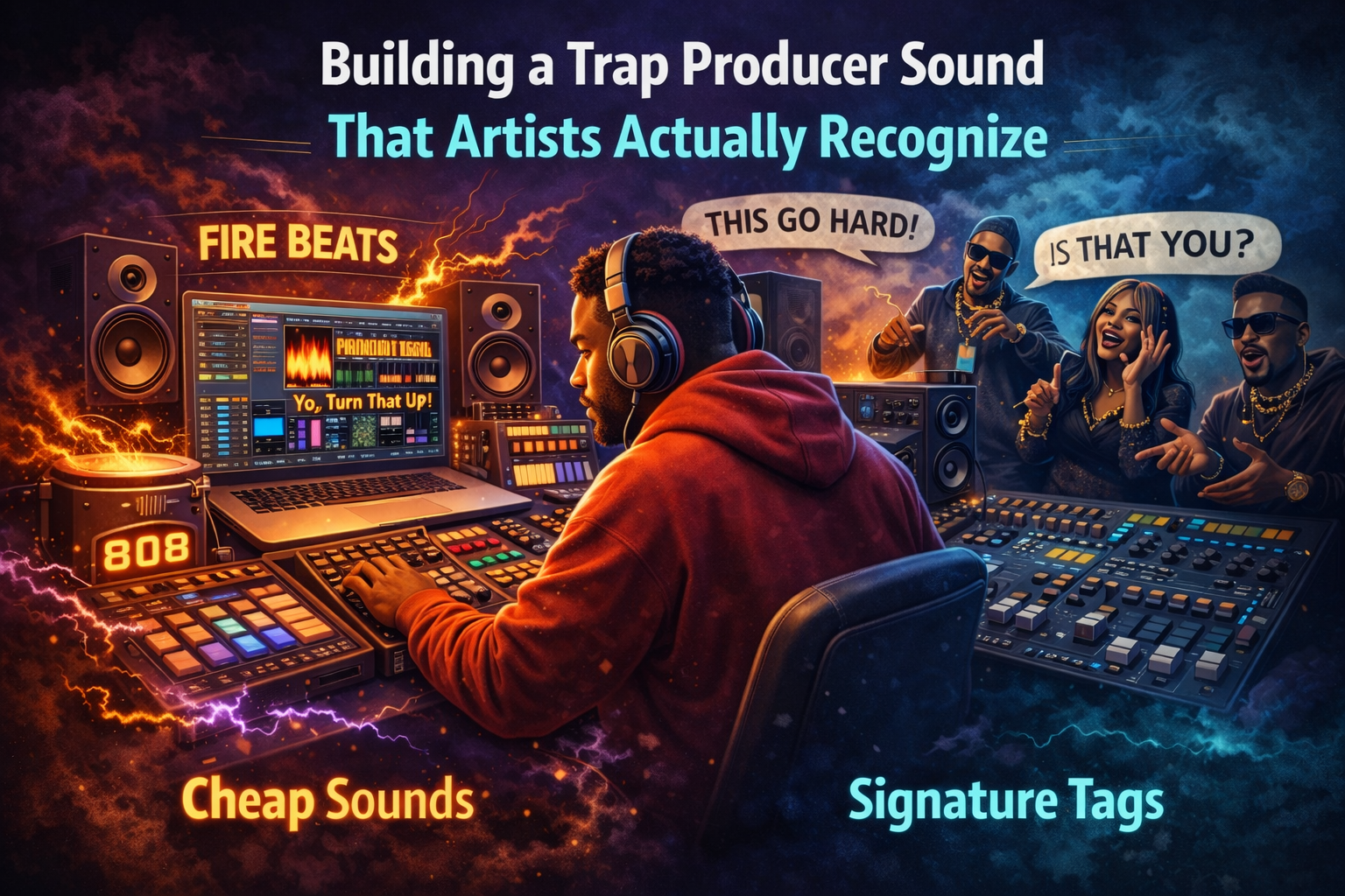 Building a Trap Producer Sound That Artists Actually Recognize