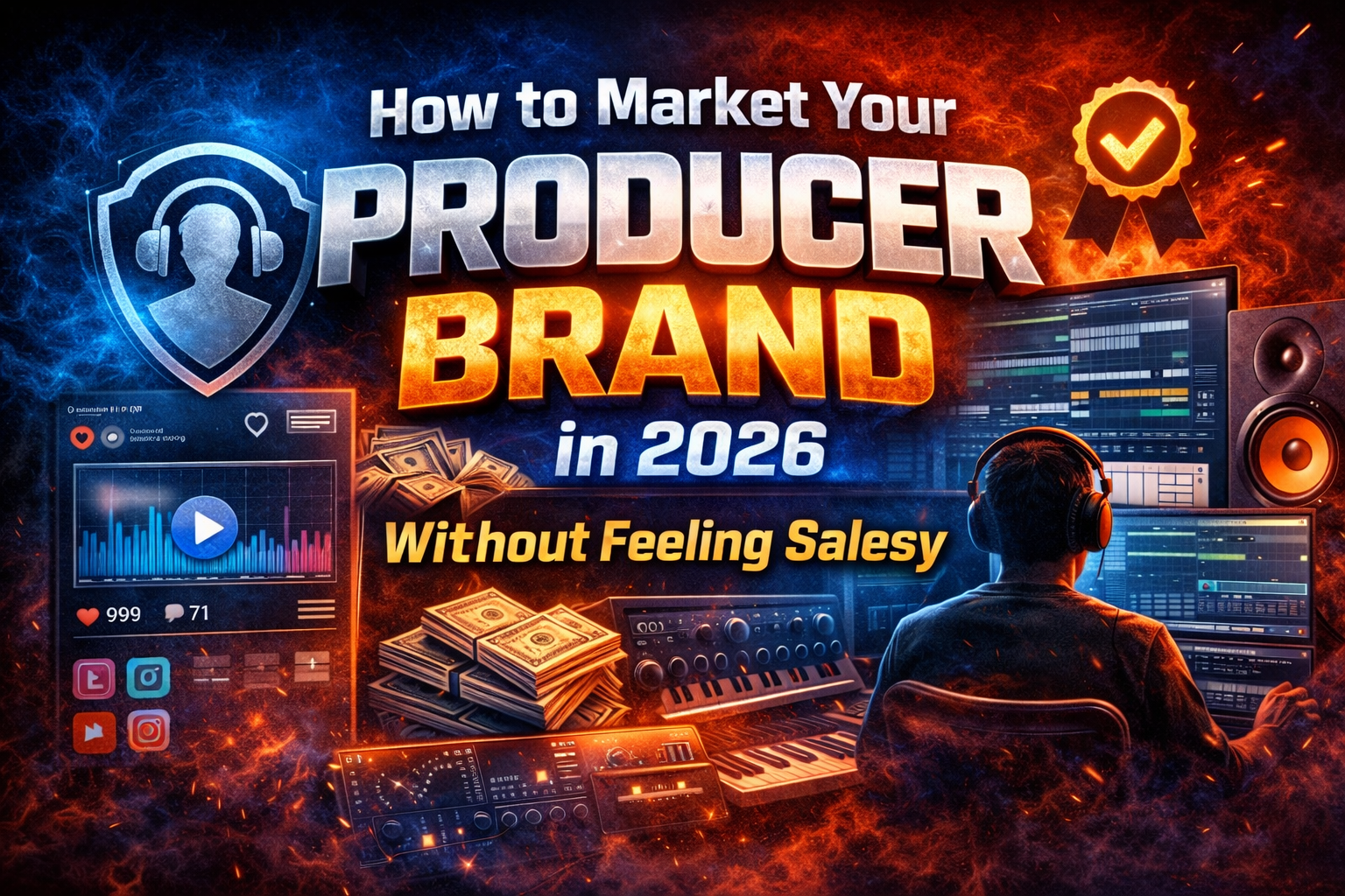 How to Market Your Producer Brand in 2026 Without Feeling Salesy